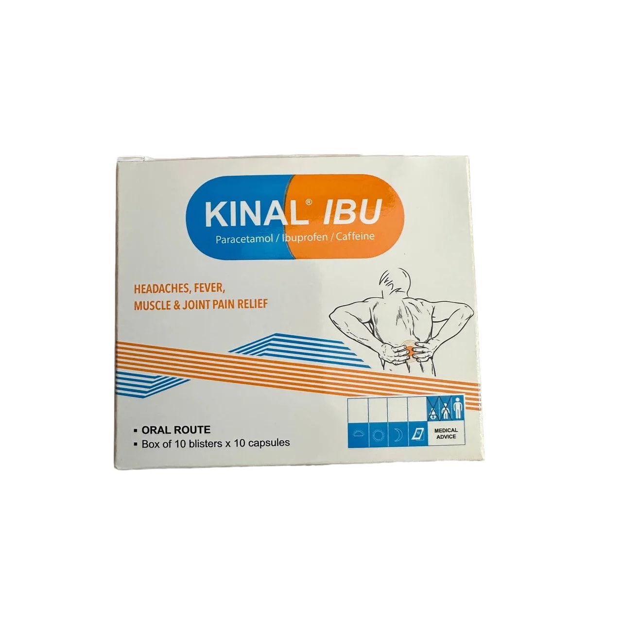 KINAL IBU Paracetamol 325 mg / Ibuprofen 200 mg / Caffeine 30 mg - α±ααααααΆα αααααΆααααααΉα