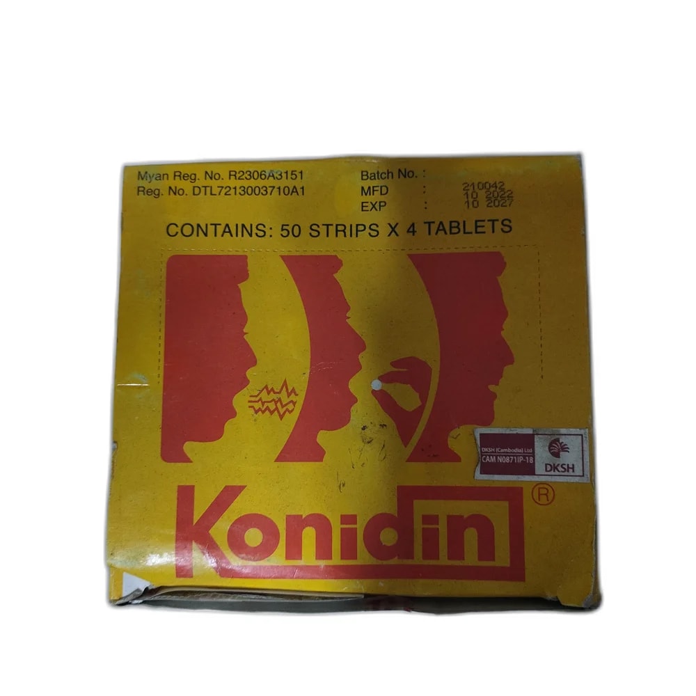 Konidin 2 mg / 5 mg / 100 mg - PHARMACIE PORNLEU PICH