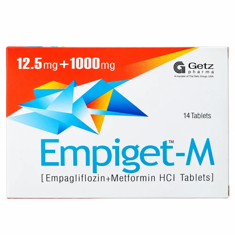 Empiget-M 12.5 mg / 1000 mg - Pharmacy Krech hong