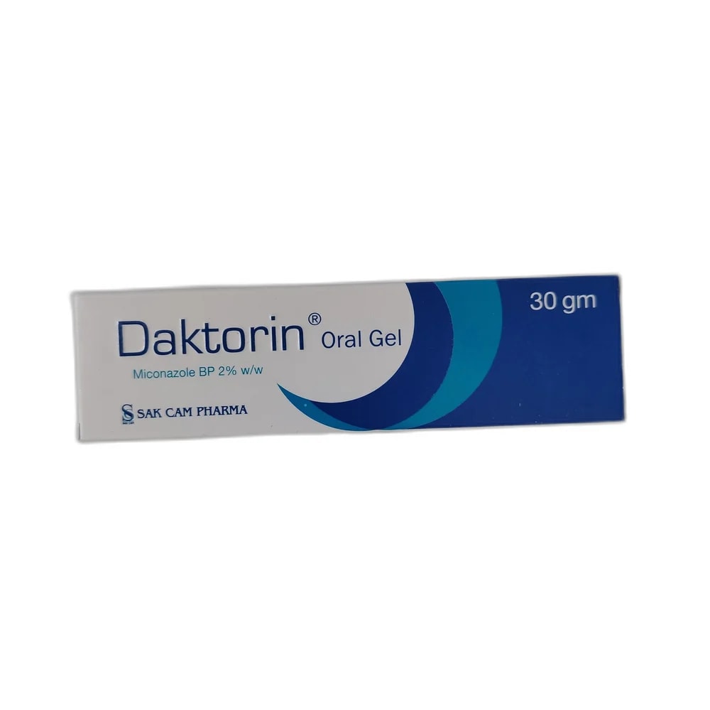 Daktorin Miconazole BP 2% w/w (20 mg/g) - PHARMACIE RATANAK