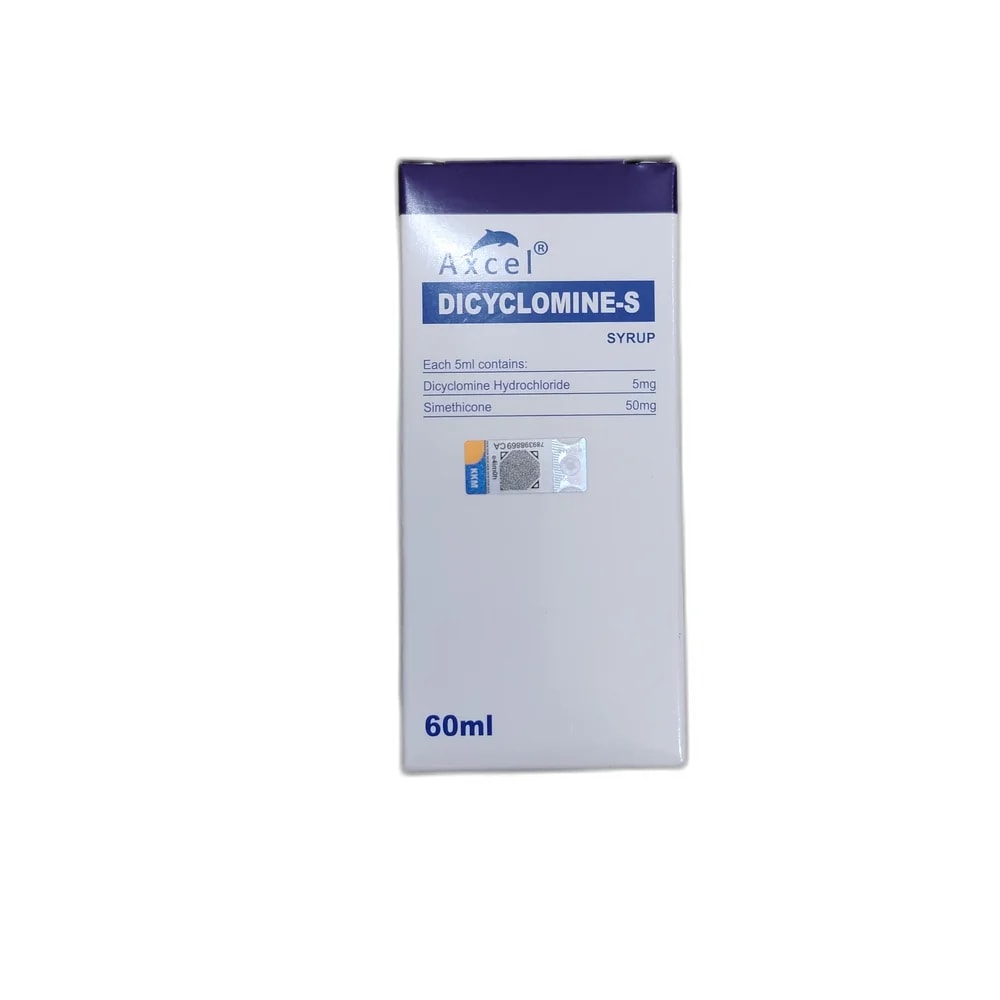 Axcel Dicyclomine-S 5 mg / 50 mg per 5 mL - PHARMACIE LA BELLE PHARMA 