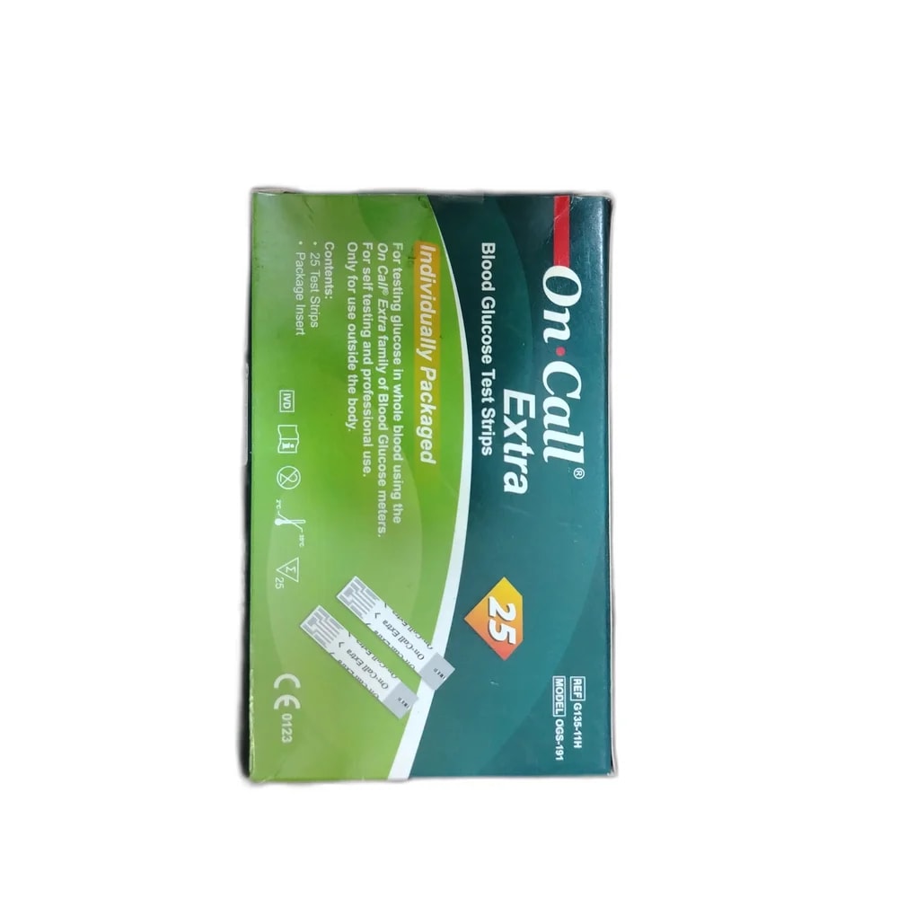 On Call Extra 25 strips per box - PHARMA ASSIST PHARMACY