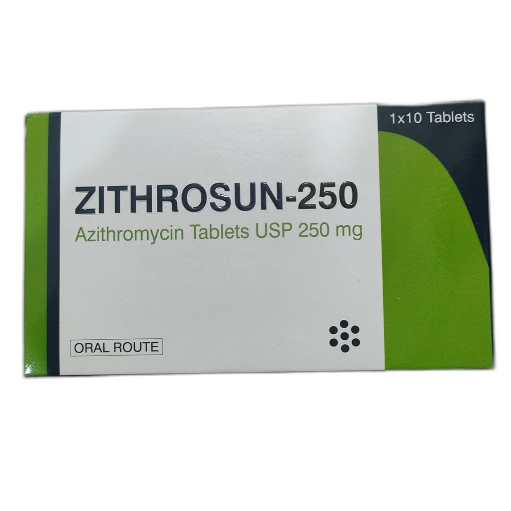 Zithrosun 250 mg - PHARMCARE PHARMACY