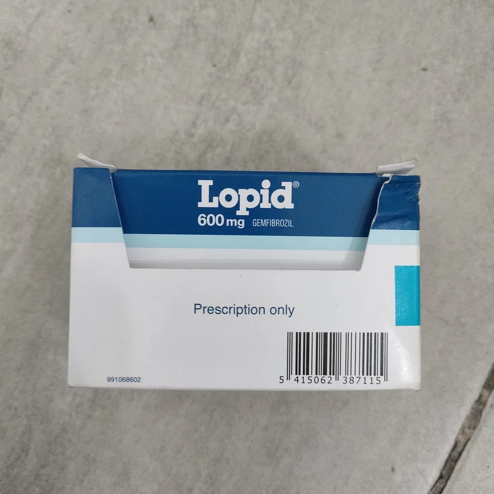 Lopid 600 mg 600 mg per tablet - Depot De Pharmacie "A" Kim Houy