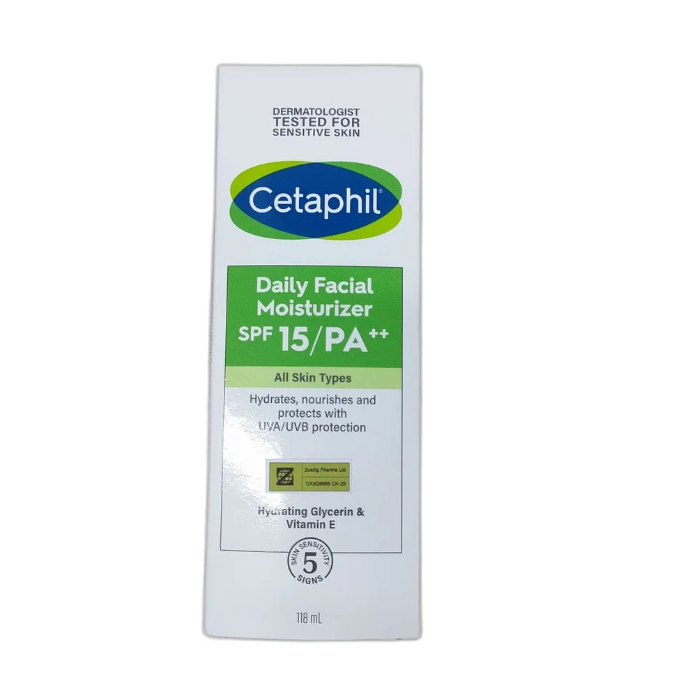 Cetaphil Daily Facial Moisturizer SPF 15 / PA++ / 118 ml - Depot de Pharmacie B Rotha