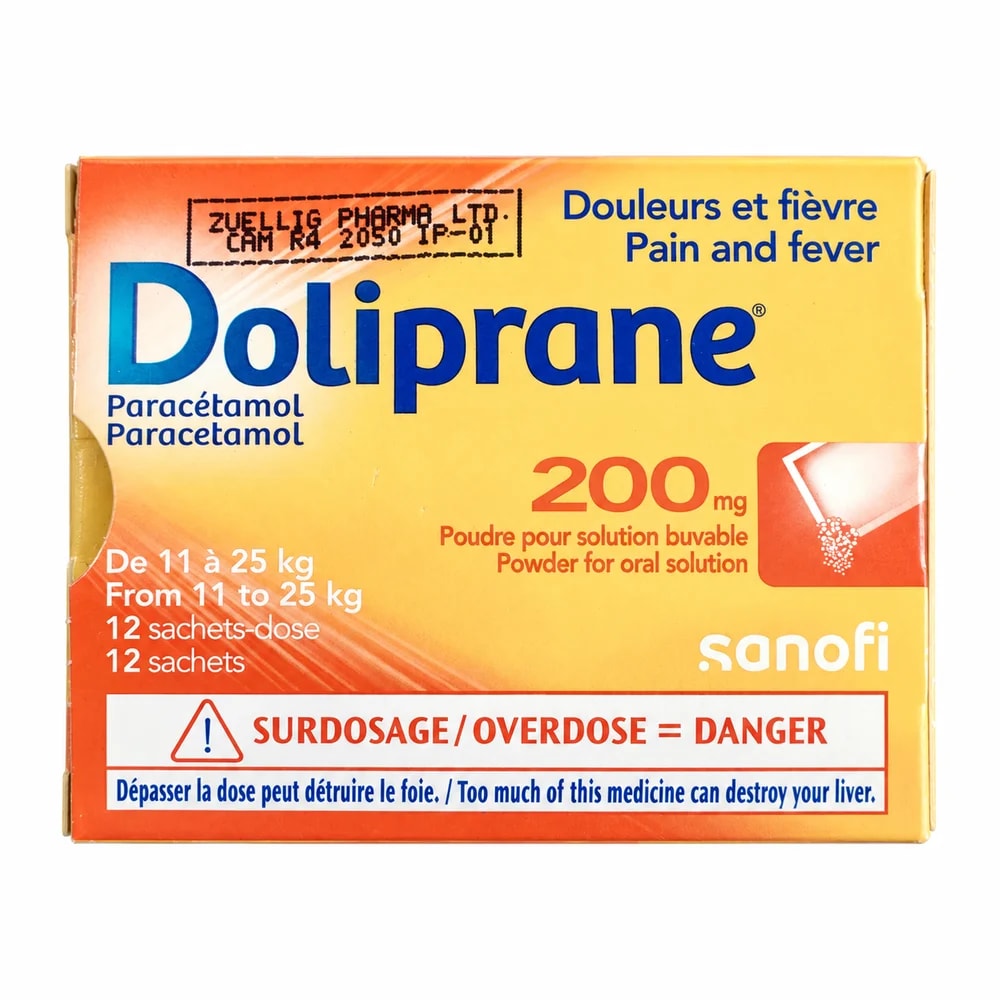 Doliprane 200 mg - Sann Sopheachenda Pharmacy