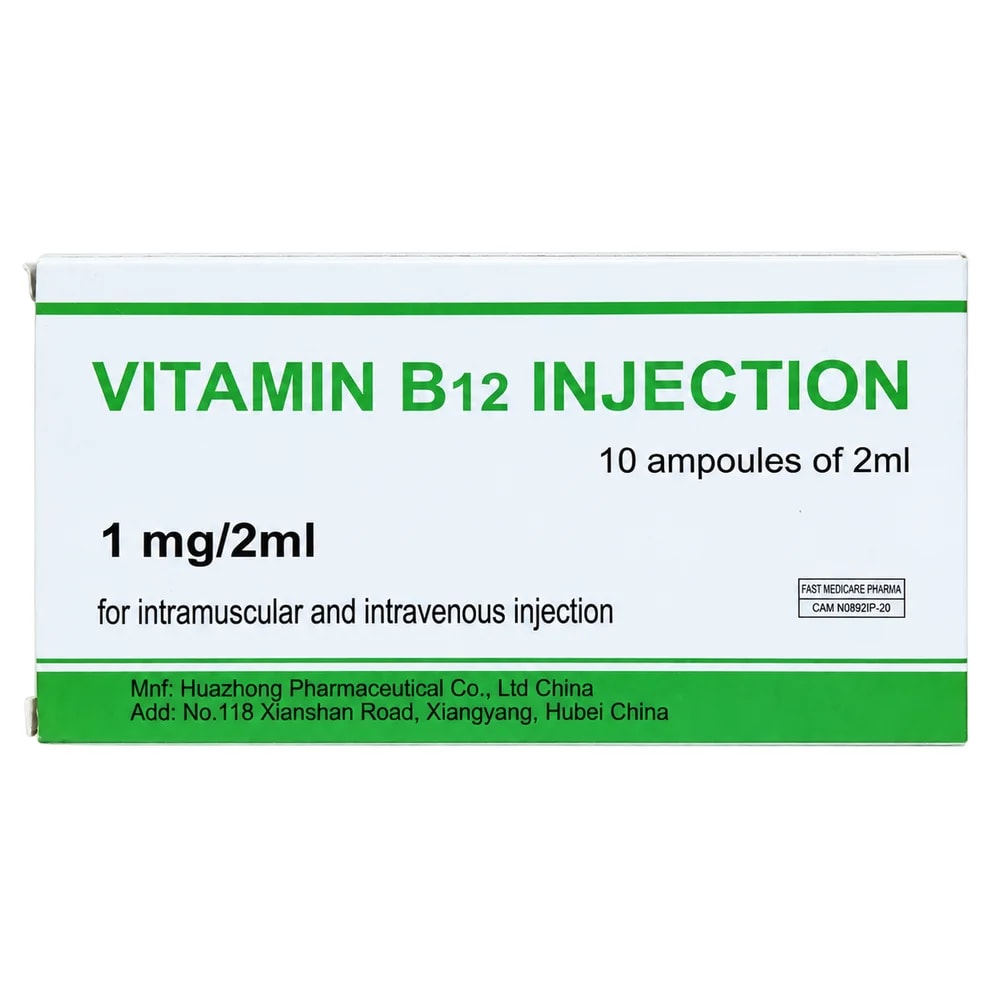 Vitamin B12 (Huazhong) 1 mg / 2 ml - PHARMCY ARUN REAS