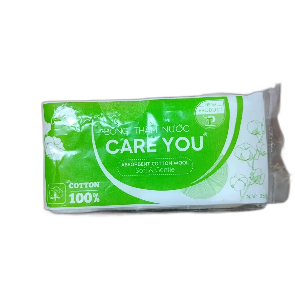 Care You Absorbent Cotton Wool 25 g - PHARMA ASSIST PHARMACY