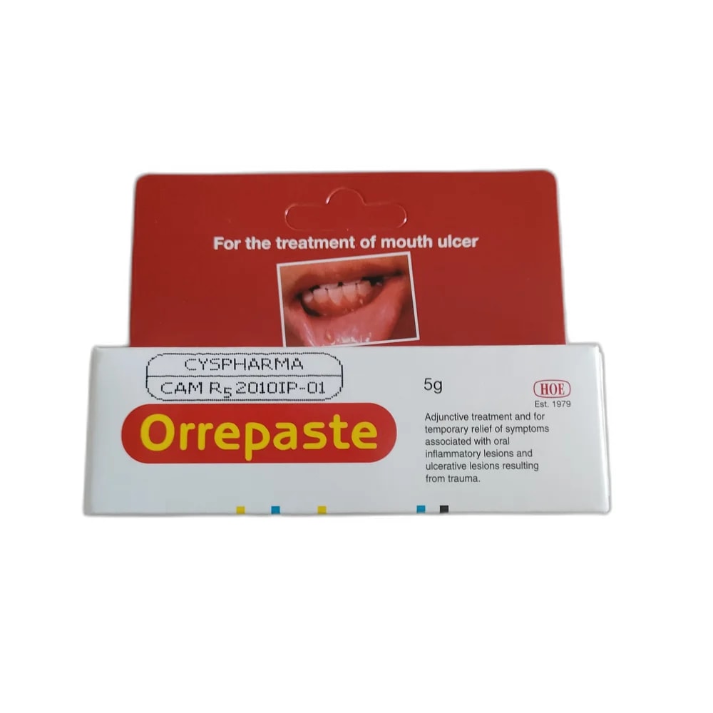 Orrepaste 0.1%, 5 g - SUKHA PHARMACY
