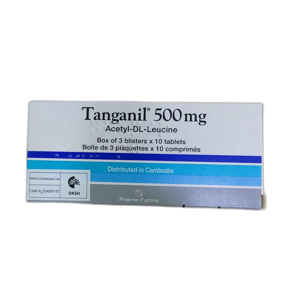 Tanganil 500 mg - Depot de Pharmacie B Rotha