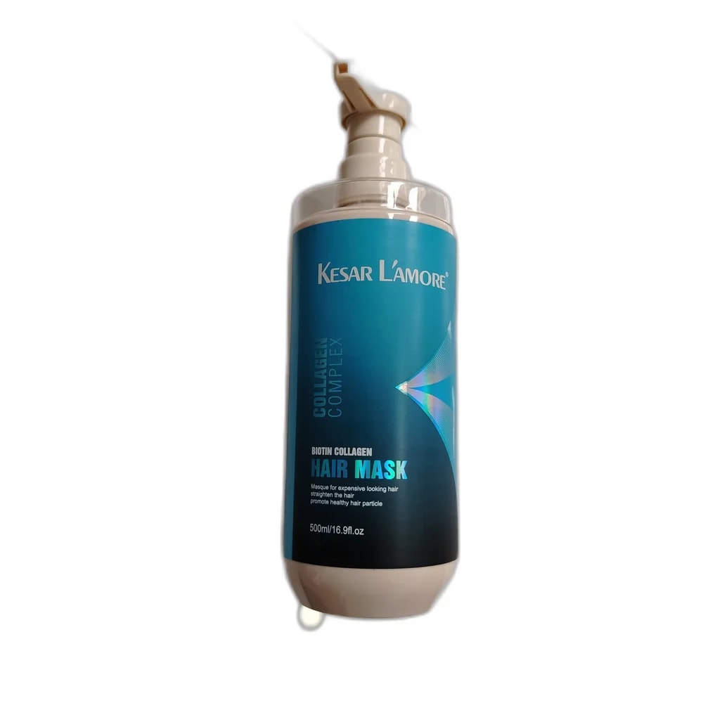 Kesar L'Amore Collagen Complex Biotin Collagen Hair Mask 500ml 500 mL - PHARMACIE RATANAK