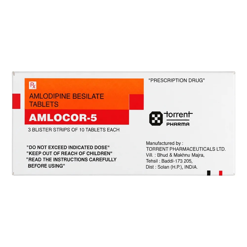 AMLOCOR-5 5 mg - Pharmacy Krech hong