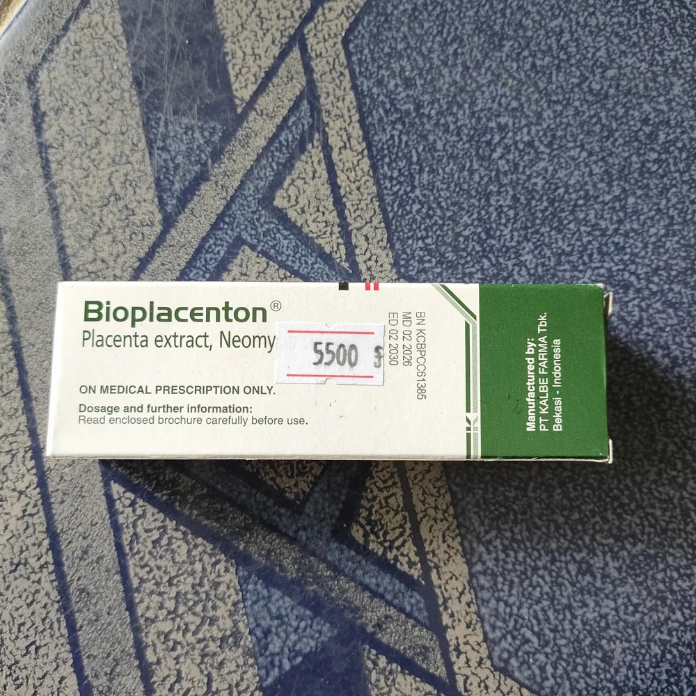 Bioplacenton 10% placenta extract; 0.5% neomycin sulfate - Sann Sopheachenda Pharmacy