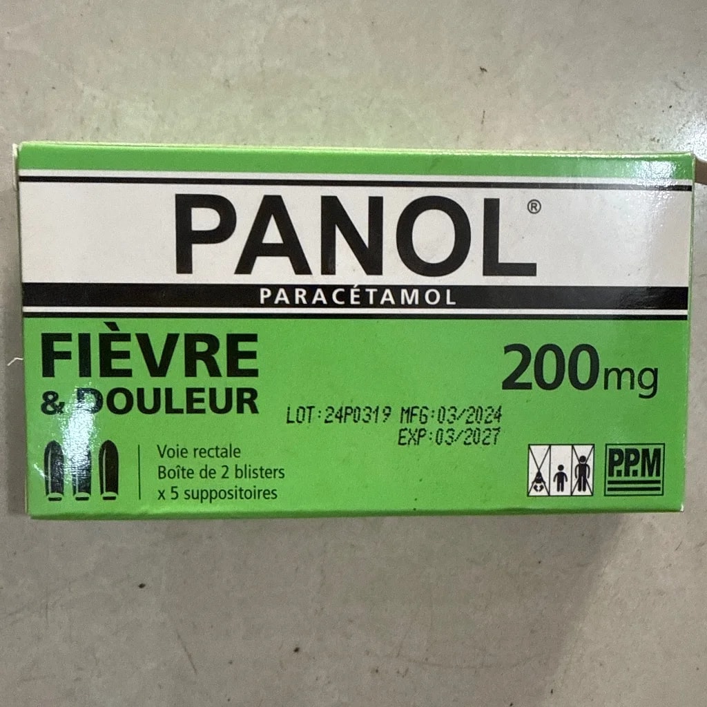Panol supp 200mg 200mg - PONLEU DOUNG DARA PHARMACY