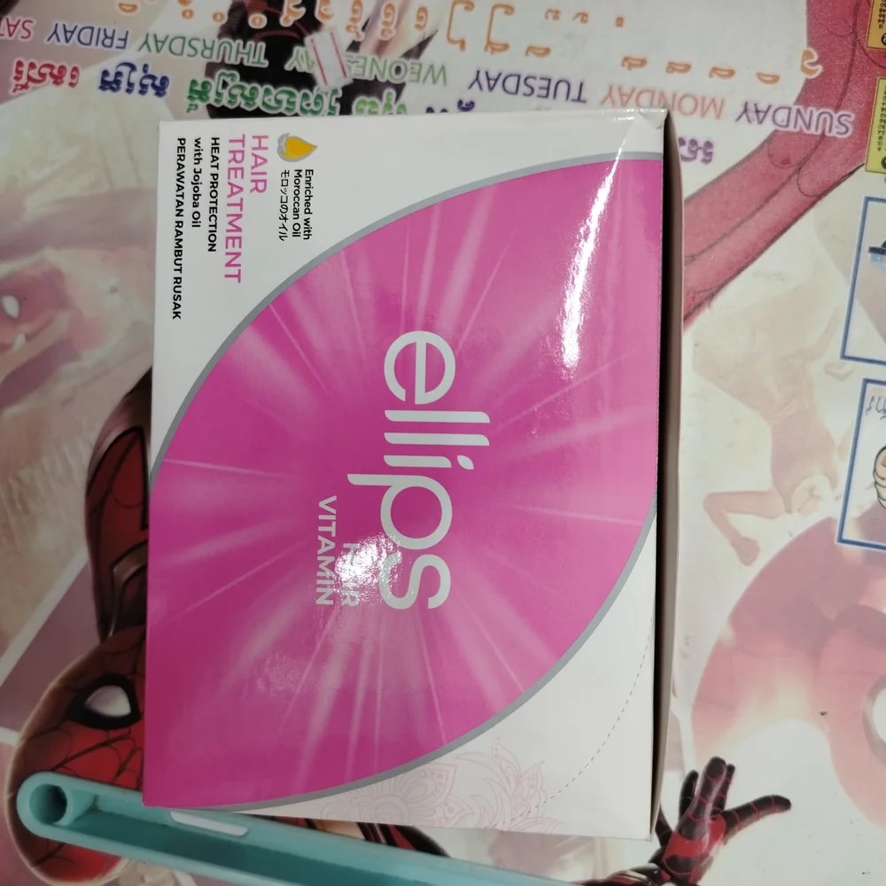 Ellips Hair Vitamin Hair Treatment Heat Protection - Pharmacy Krech hong