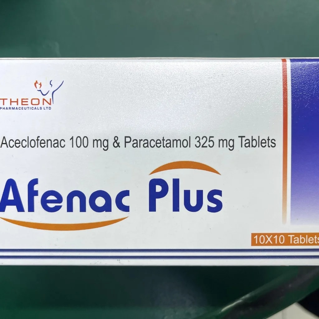 Afenac Plus 100mg, 325mg - Pharmacy Rotha 2