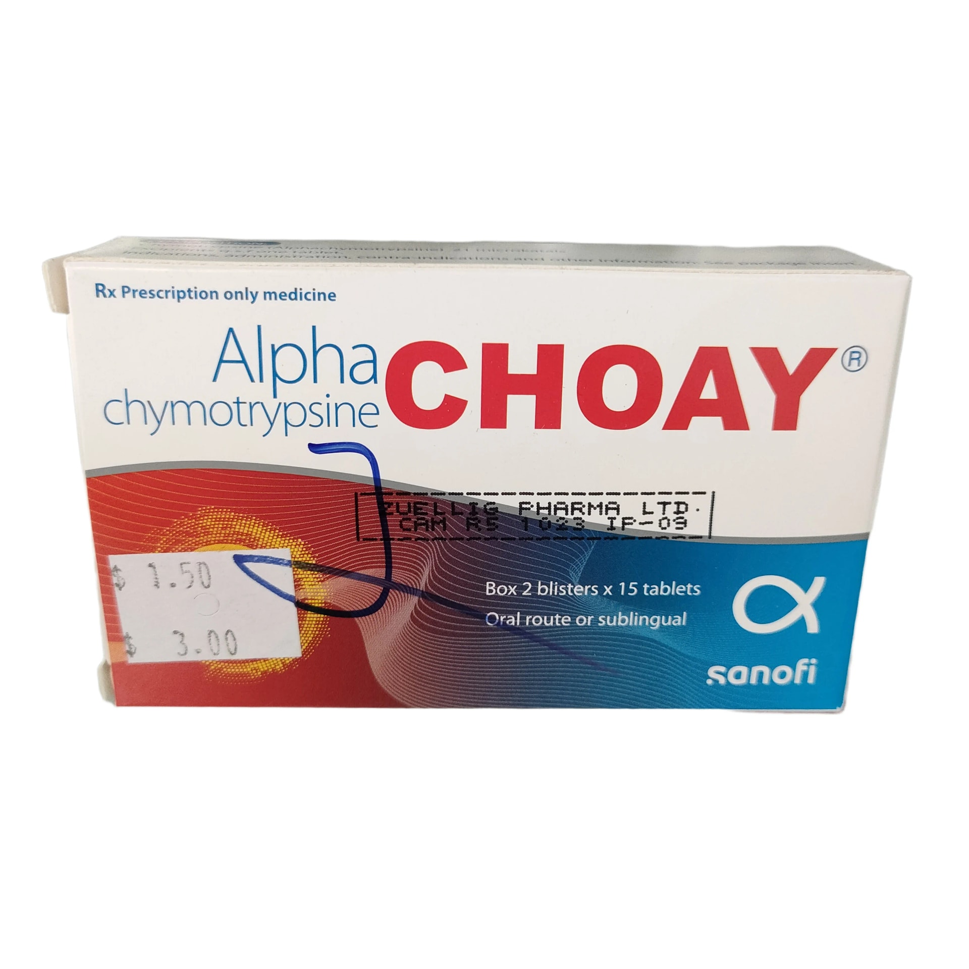 Alpha Choay 2 blisters x 15 tablets - PHARMACY PONLEU AOSOT