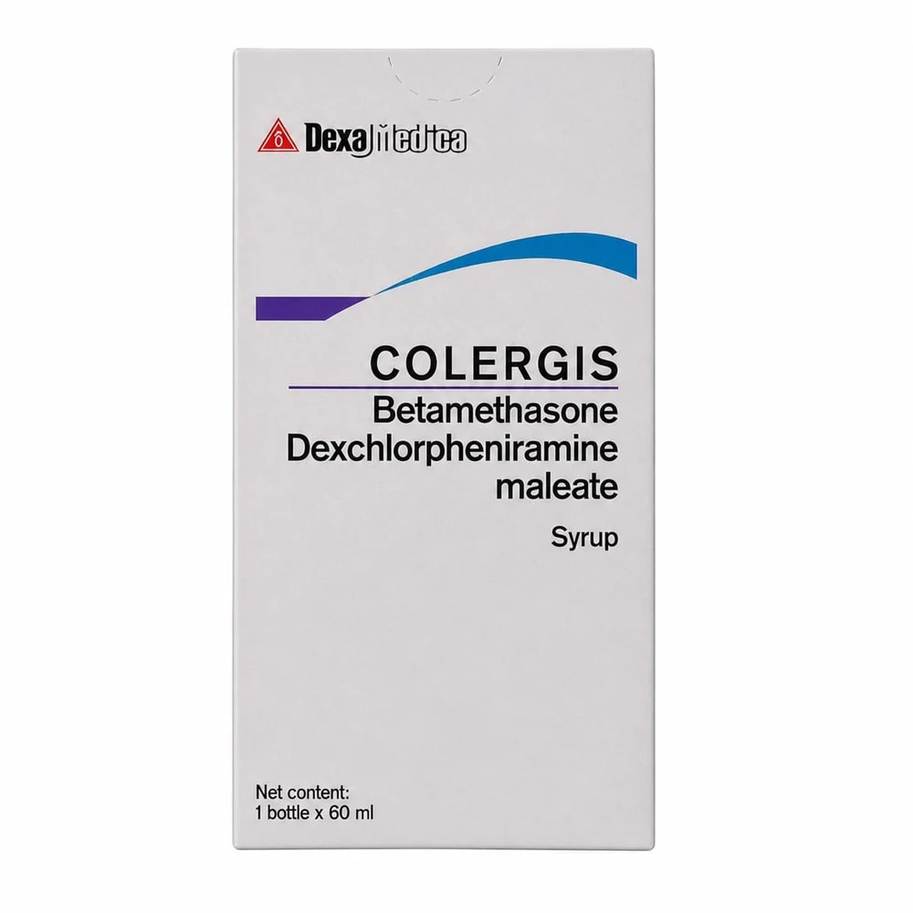 Colergis 0.25 mg / 2 mg per 5 ml - Preah Chan Tep Pharmacy