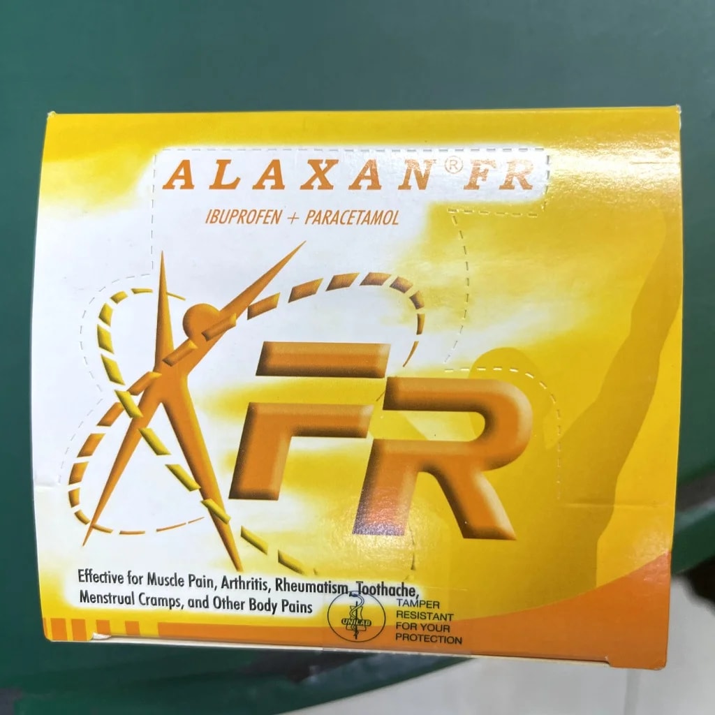 Alaxan FR 200mg/325mg - Pharmacy Rotha 2