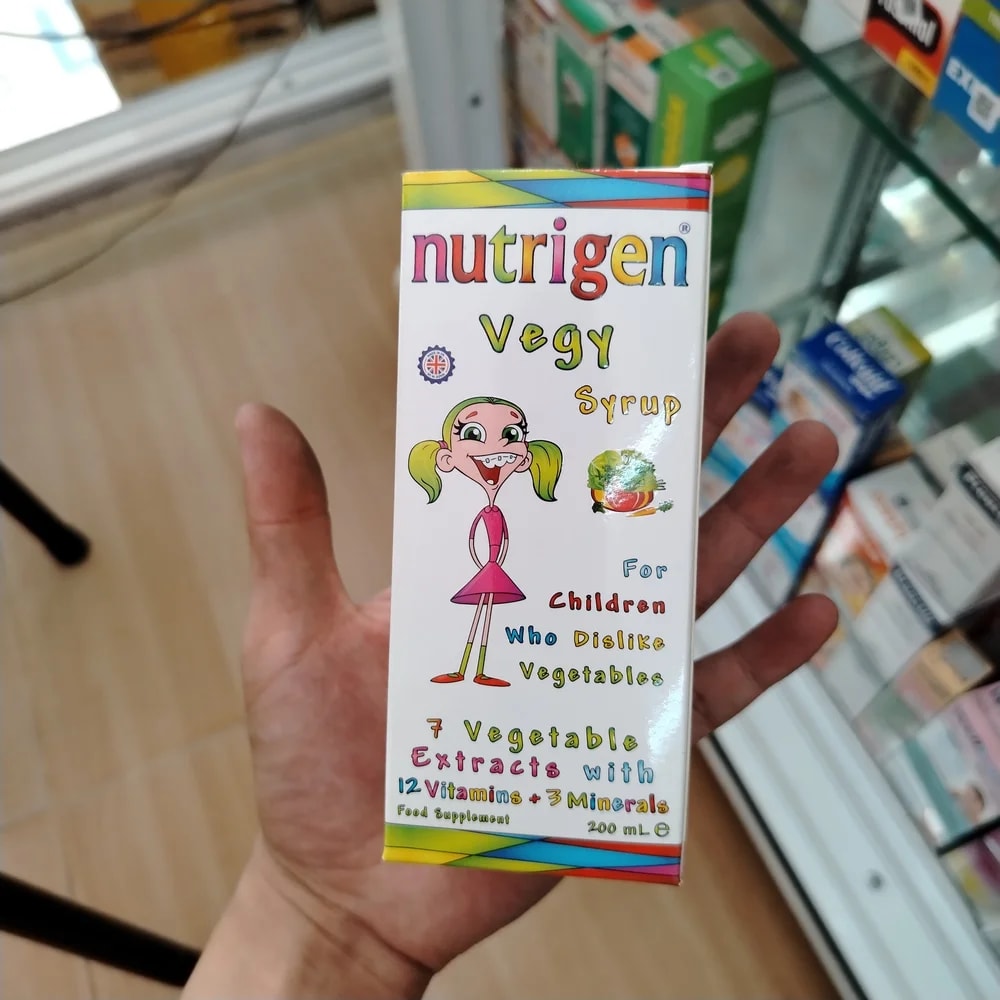 Nutrigen Vegy 200 mL oral food-supplement syrup - Reachiny Pharmacy