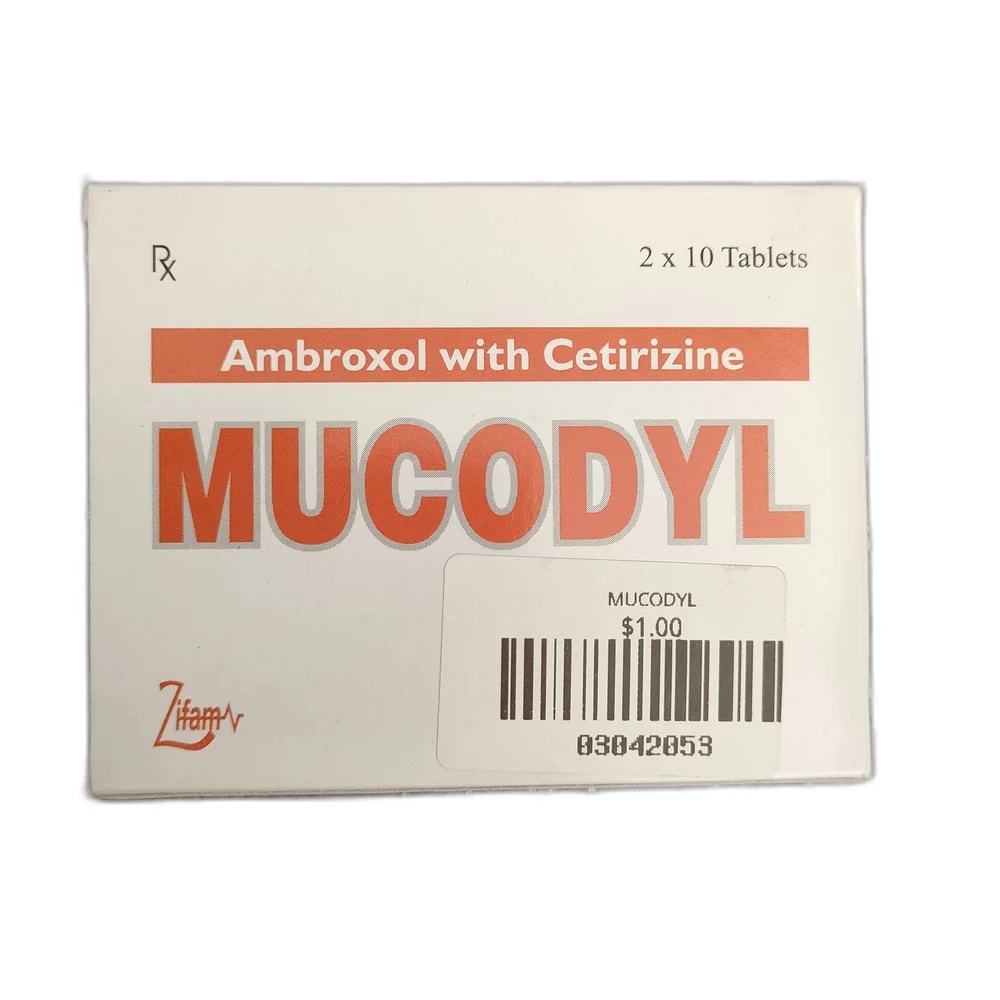 Mucodyl 60 mg / 5 mg - Depot De Pharmacie "A" Kim Houy