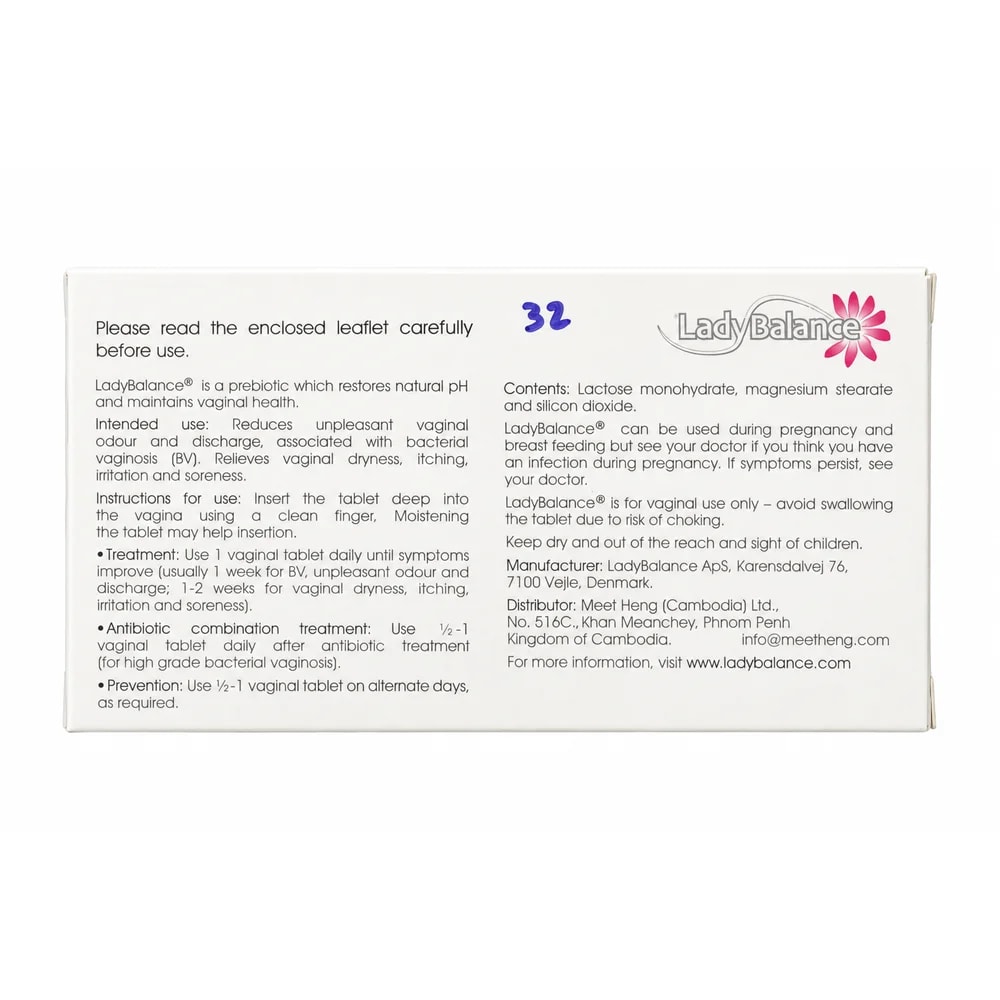 LadyBalance 1.2 g - Sann Sopheachenda Pharmacy