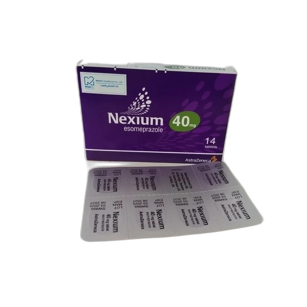 Nexium 40 mg - ឱសថស្ថាន សុខលាភ