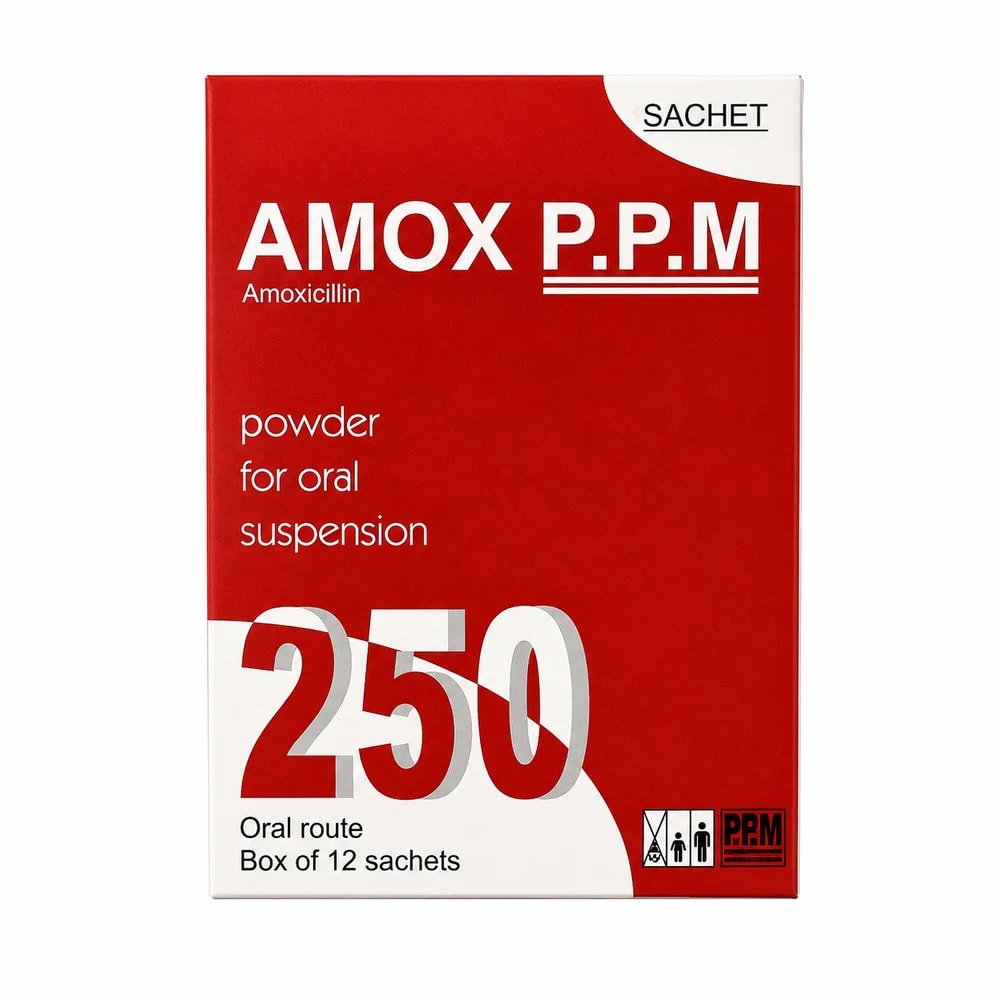 Amox P.P.M 250 mg per sachet - Kim Yi