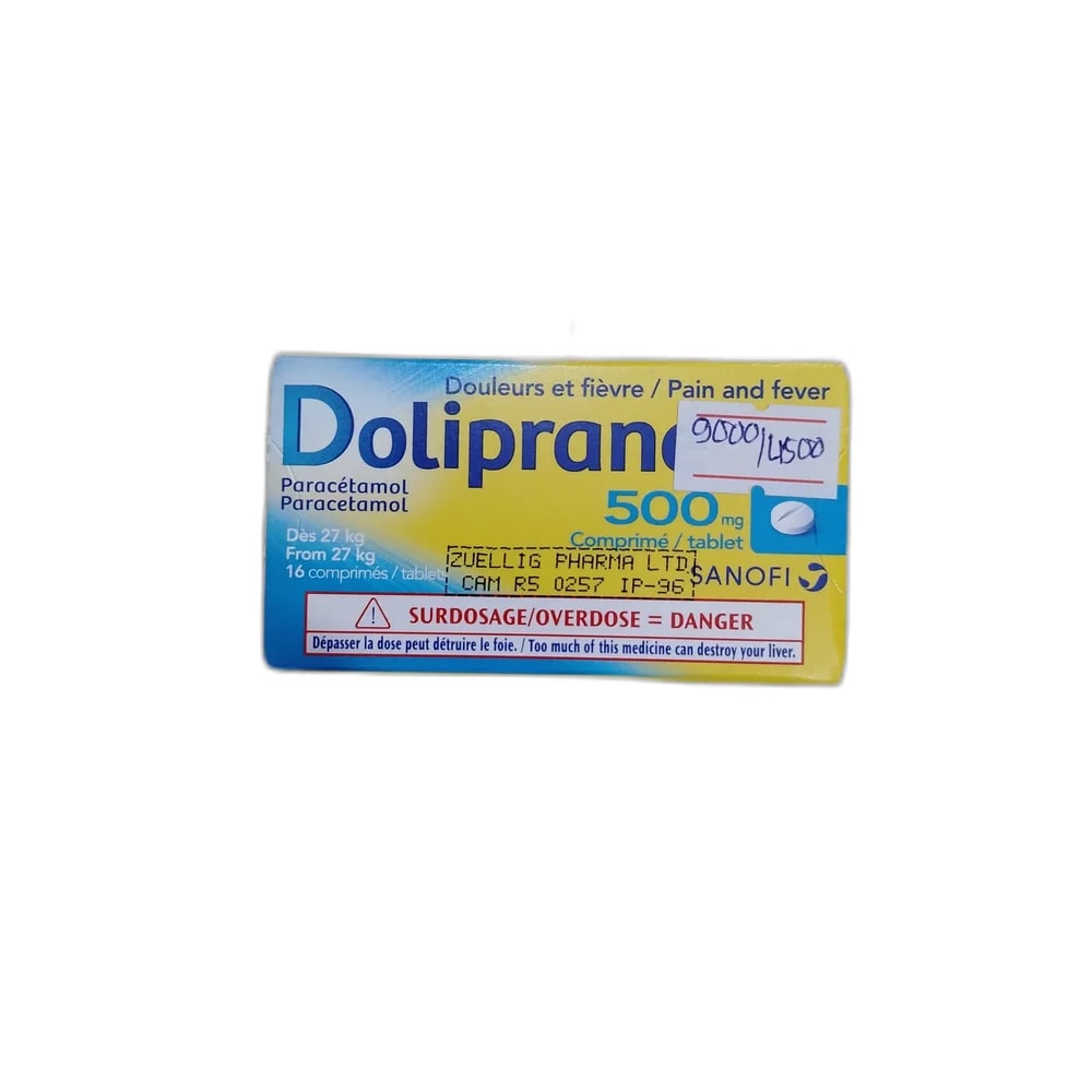 Doliprane 500 mg - PHARMACIE LA BELLE PHARMA