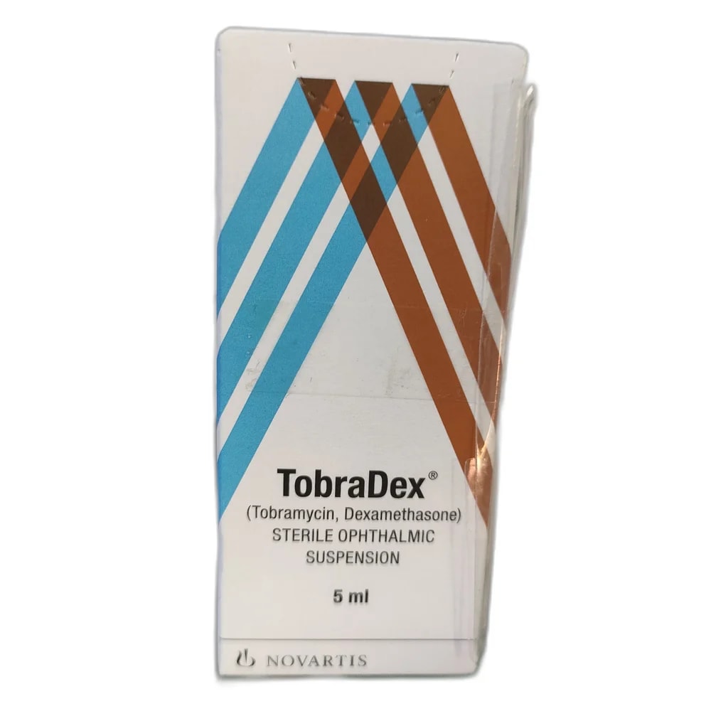 TobraDex Tobramycin 0.3% / Dexamethasone 0.1% - PHARMACIE PORNLEU PICH