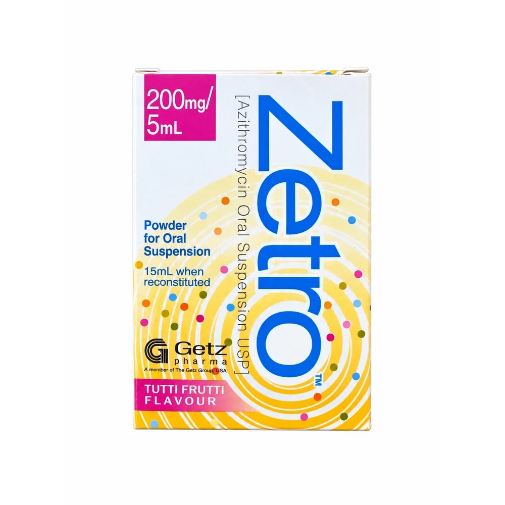 Zetro 200 mg/5 mL - PHARMCY ARUN REAS