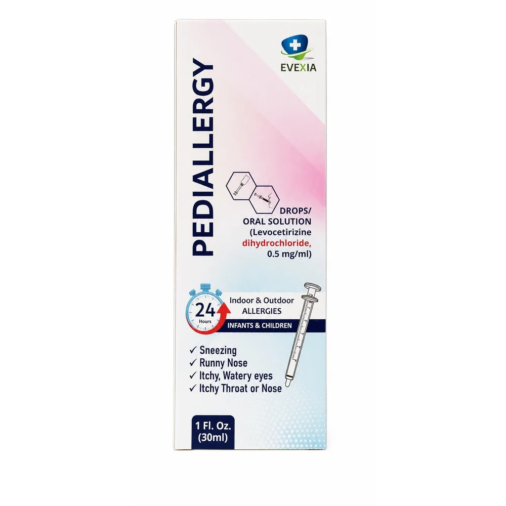 Pediallergy Levocetirizine dihydrochloride 0.5 mg/ml - Preah Chan Tep Pharmacy 