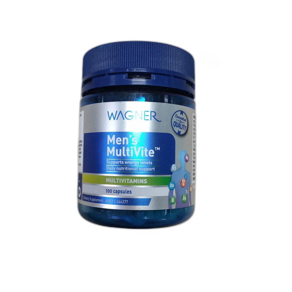 Wagner Men's MultiVite 100 capsules - Depot de Pharmacie B Rotha