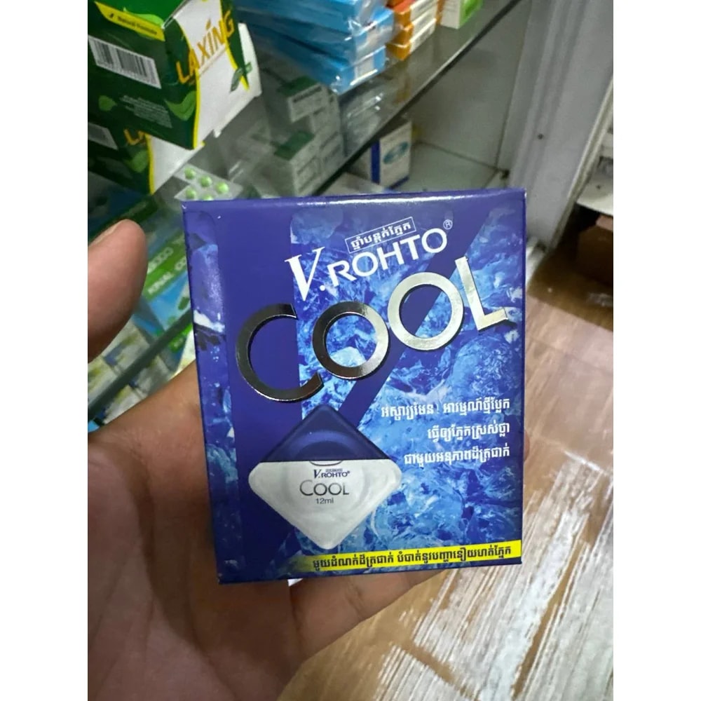 V.Rohto Cool Eye drops, 12 ml - Kim Yi