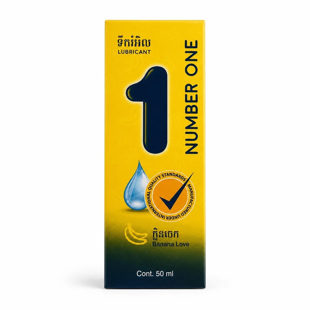 Number One Banana Love 50 ml personal lubricant - Preah Chan Tep Pharmacy
