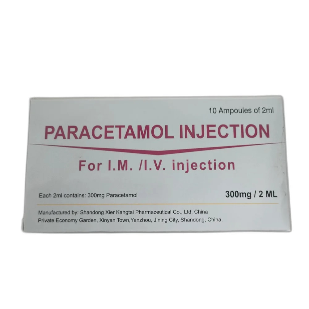 Paracetamol Injection 300 mg/2 mL 300 mg / 2 mL - SUKHA PHARMACY