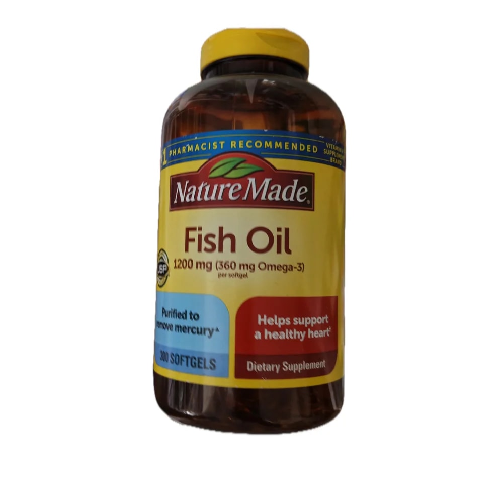 Nature Made Fish Oil 1200 mg (360 mg Omega-3) - Morhachun Pharmacies