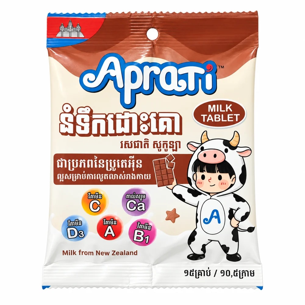 Aprati Milk Chocolate - Sann Sopheachenda Pharmacy