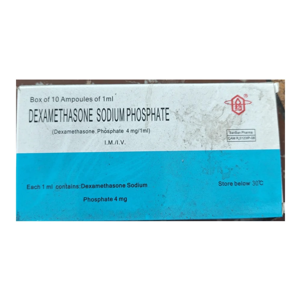Dexamethasone Sodium Phosphate 4 mg/ml (1 ml) - Morhachun Pharmacies