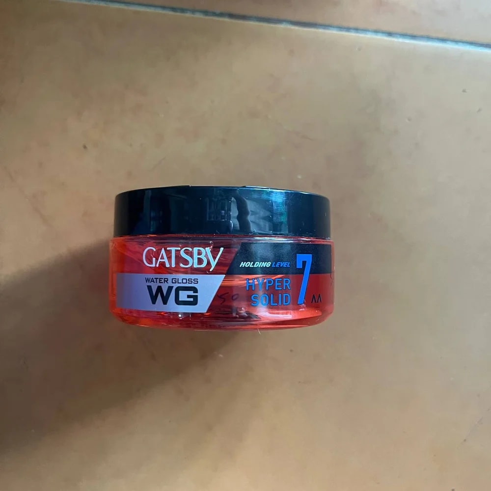 Gatsby Water Gloss Hyper Solid (Larger Jar) - PHARMCY ARUN REAS