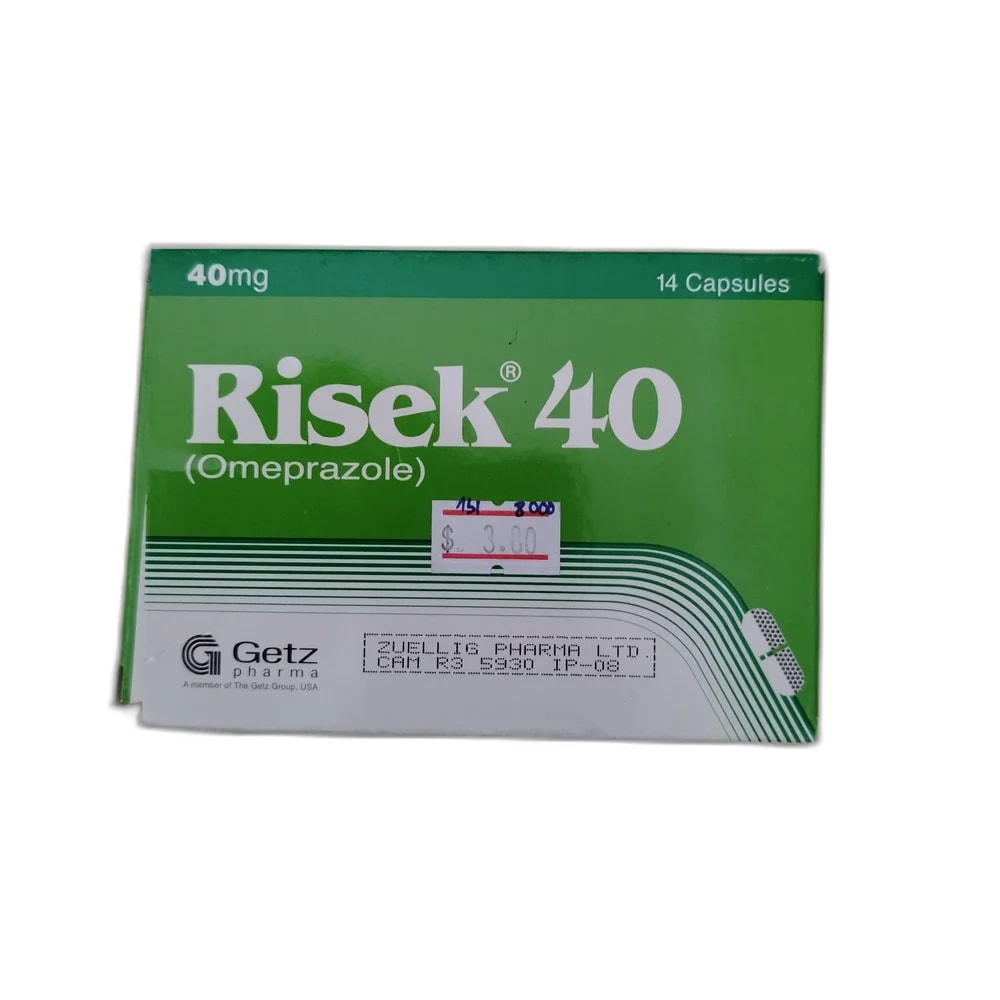 Risek 40 40 mg - Oudom Puthik Pharmacy