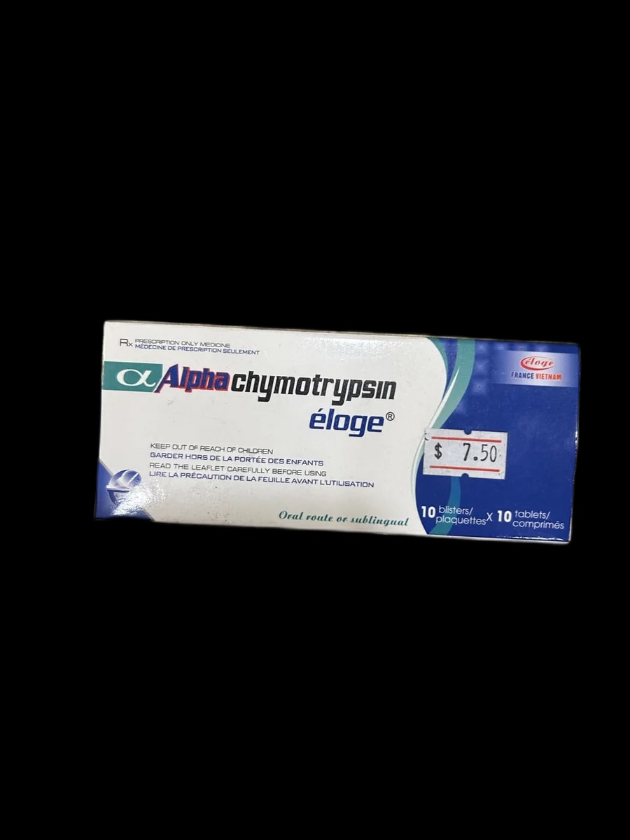 Alpha chymotrypsin 4200 USP units (21 microkatals) - α±ααααααΆααααααααααααα