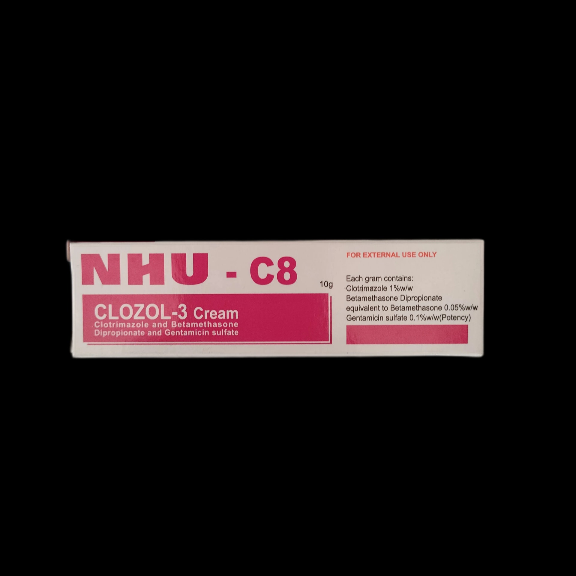 NHU-C8 Clozol-3 Cream 10g - SREY MOM PHARMACY