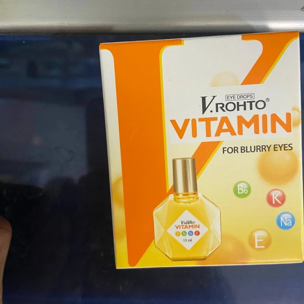 V.ROHTO COOL 12ml Eye Drops - MONGKUL SOKHAPHEAP PHARMACY