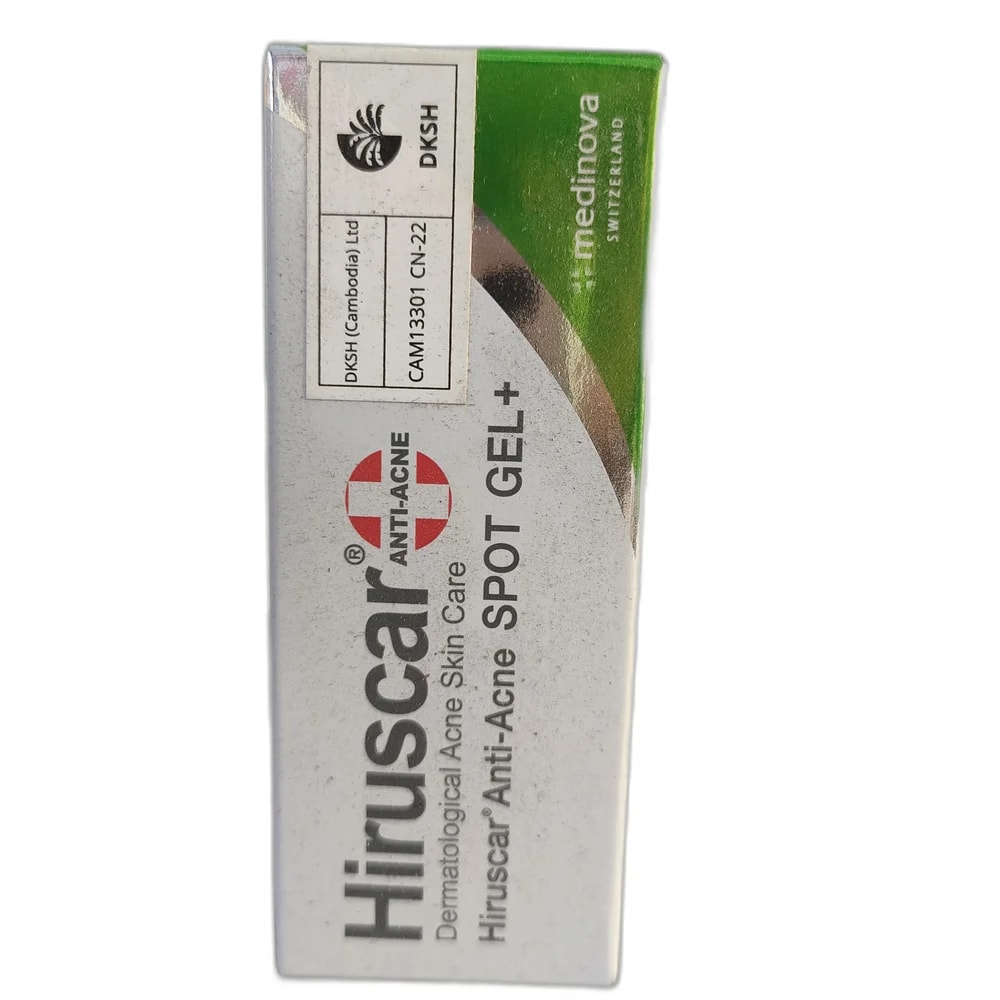 Hiruscar Anti-Acne Spot Gel+ 4 ml - PHARMACIE PORNLEU PICH