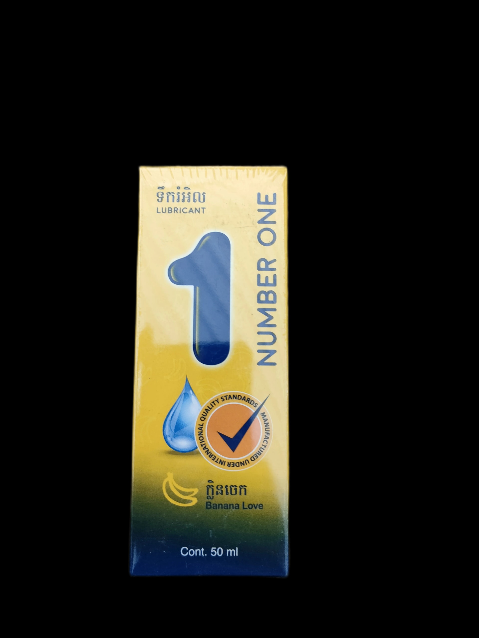 Number One Lubricant Banana Love 50ml 50ml - PHARMARCY DARA RAKSMEY KOK CHAMBOK