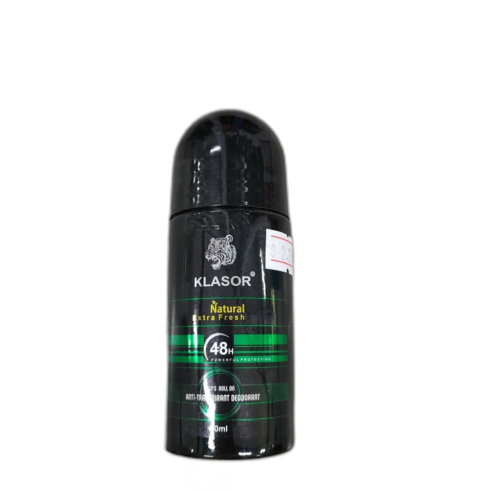 Klasor Natural Extra Fresh Roll On Antiperspirant Deodorant 60 ml - Depot de Pharmacie B Rotha