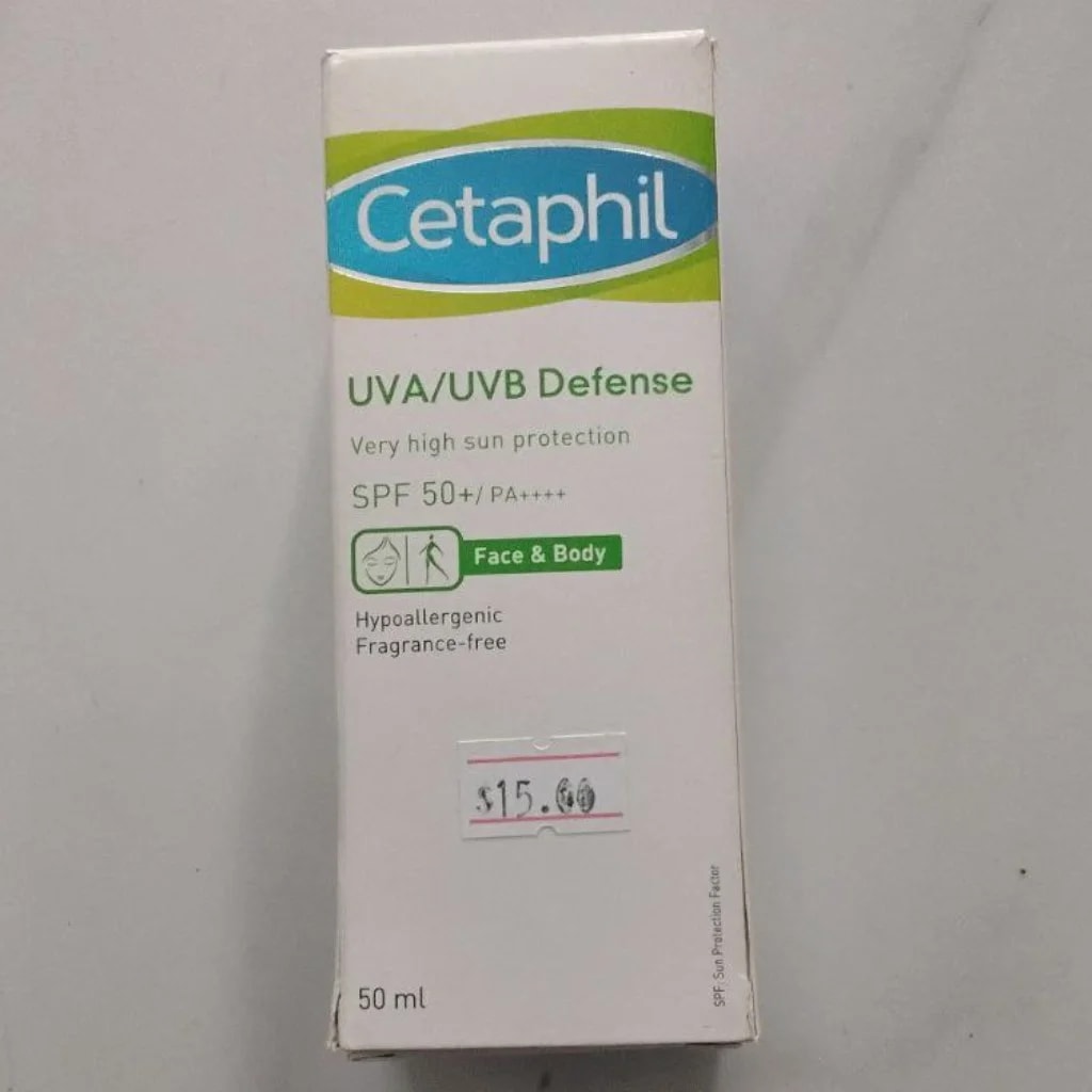 Cetaphil UVA/UVB Defense SPF 50+ Not available - SETHIKA CARE Pharmacy