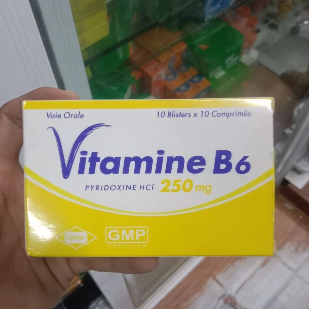 Vitamine B6 Pyridoxine hydrochloride 250 mg tablets - Kim Yi