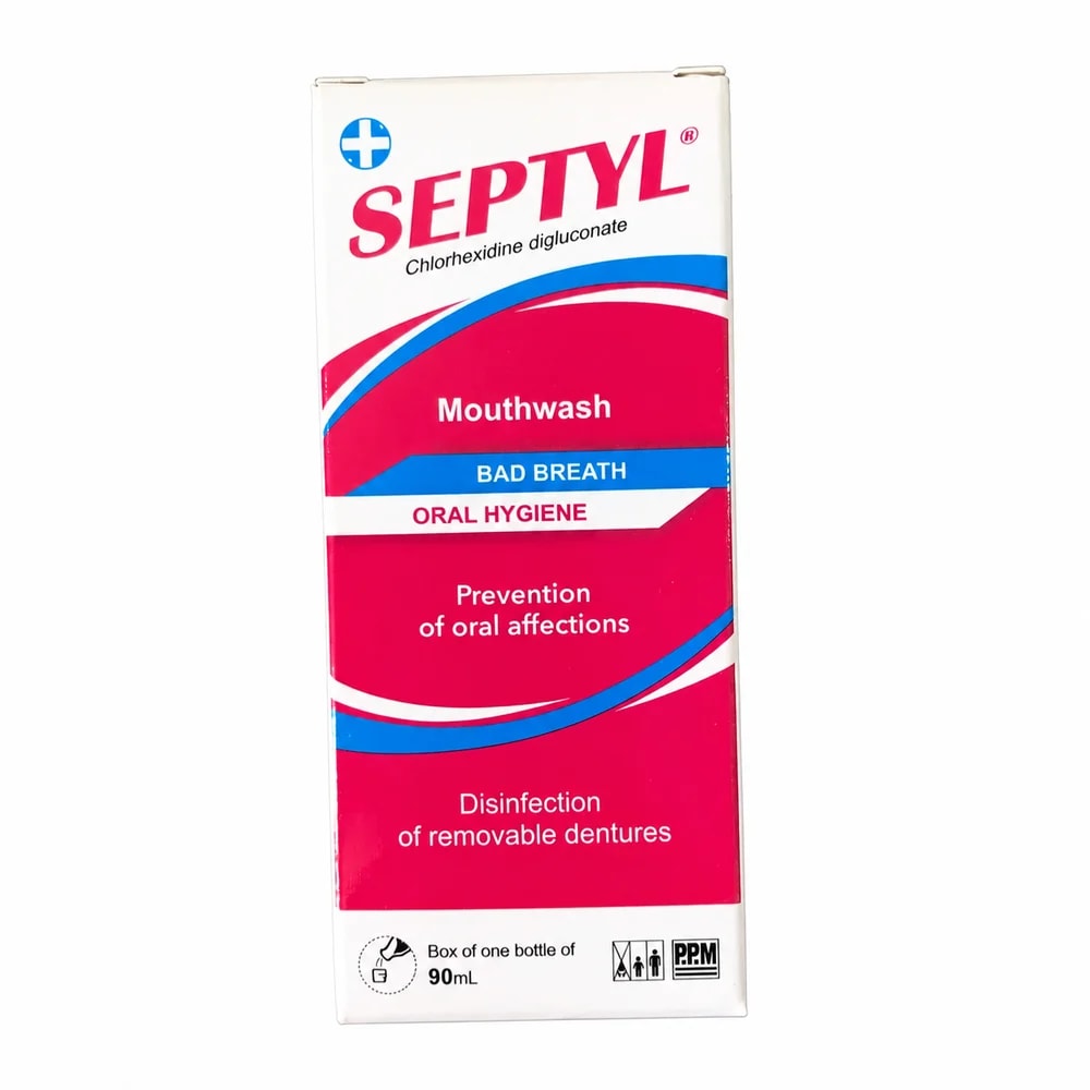 Septyl Mouthwash 90 ml 0.1% (0.09 g / 90 ml) - ហ្វាម៉ាសង់តេ